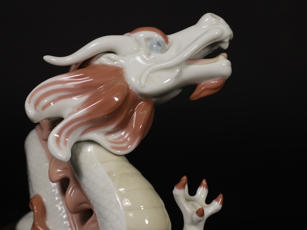 リヤドロ 干支 龍 ドラゴン LLADRO 陶器人形 置物(リヤドロ リヤドロ 干支 龍 ドラゴン LLADRO 陶器人形 置物(リヤドロ