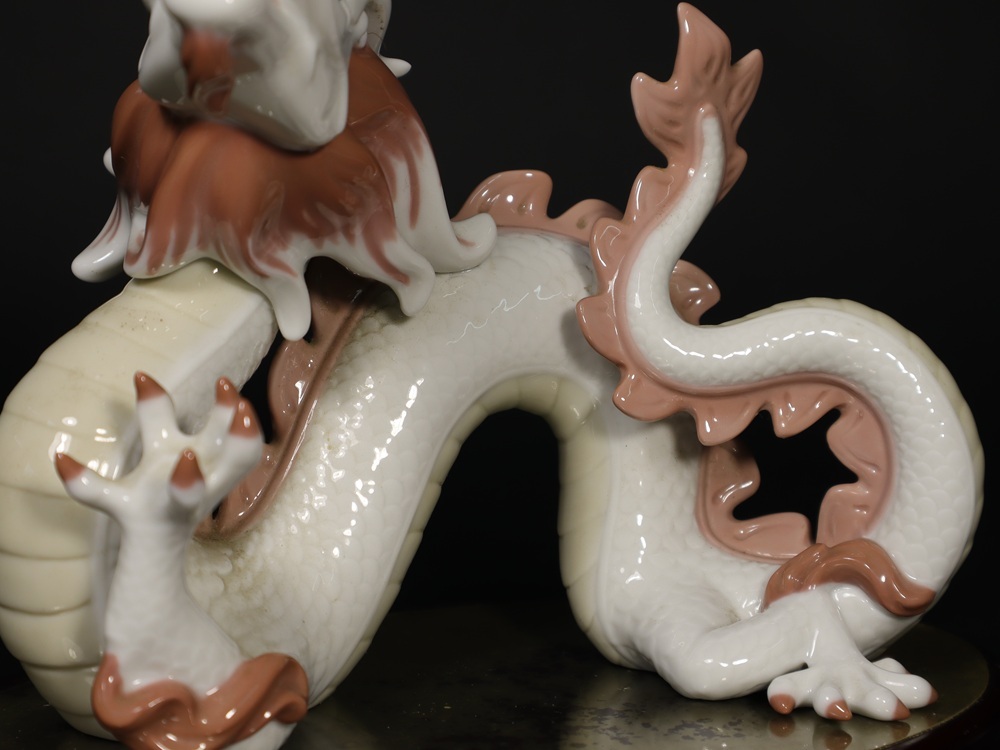 リヤドロ 干支 龍 ドラゴン LLADRO 陶器人形 置物(リヤドロ リヤドロ 干支 龍 ドラゴン LLADRO 陶器人形 置物(リヤドロ