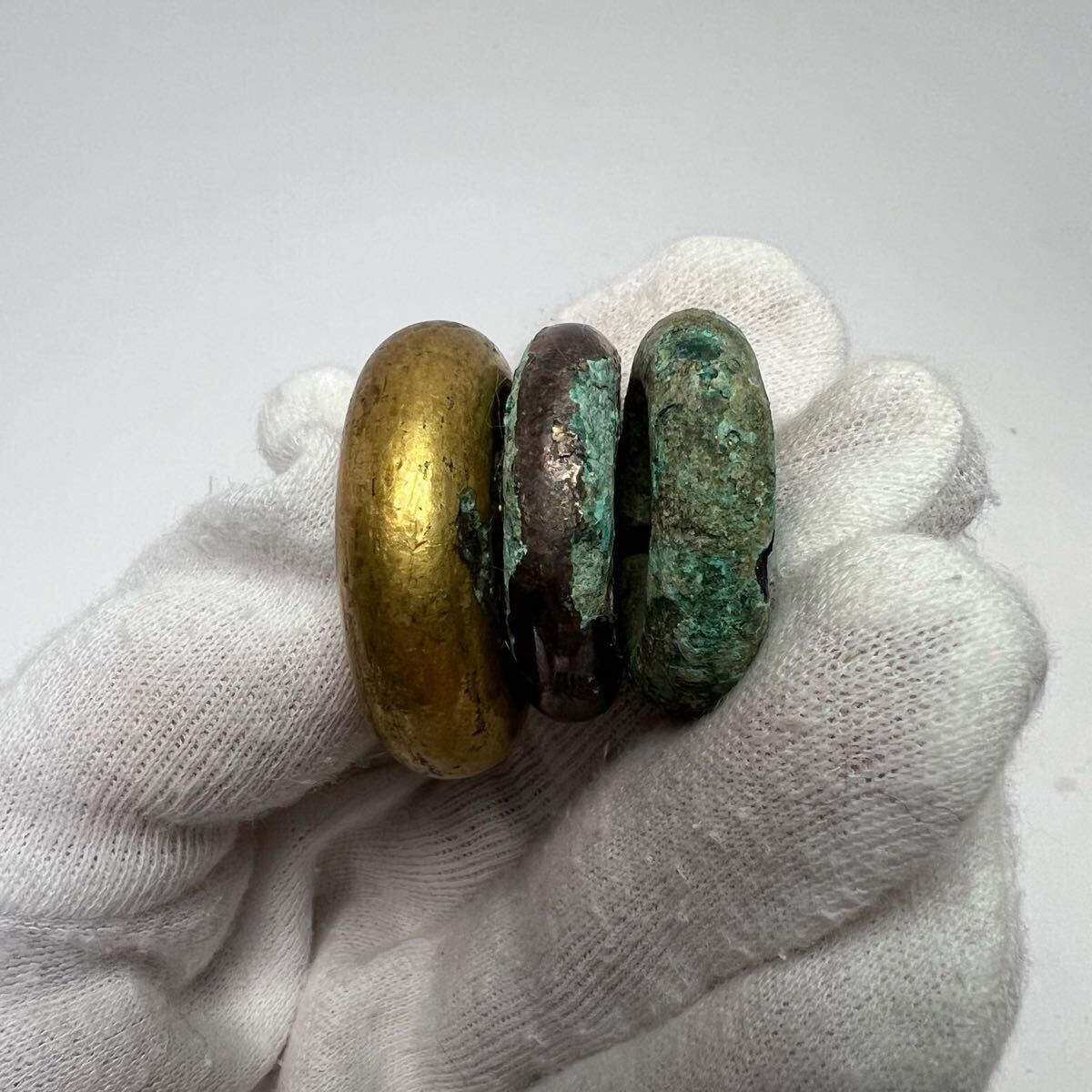 中国古美術 時代物 古銅 青銅器 古銅 鍍金 銅環 9点セット 中国 中国古美術 時代物 古銅 青銅器 古銅 鍍金 銅環 9点セット 中国