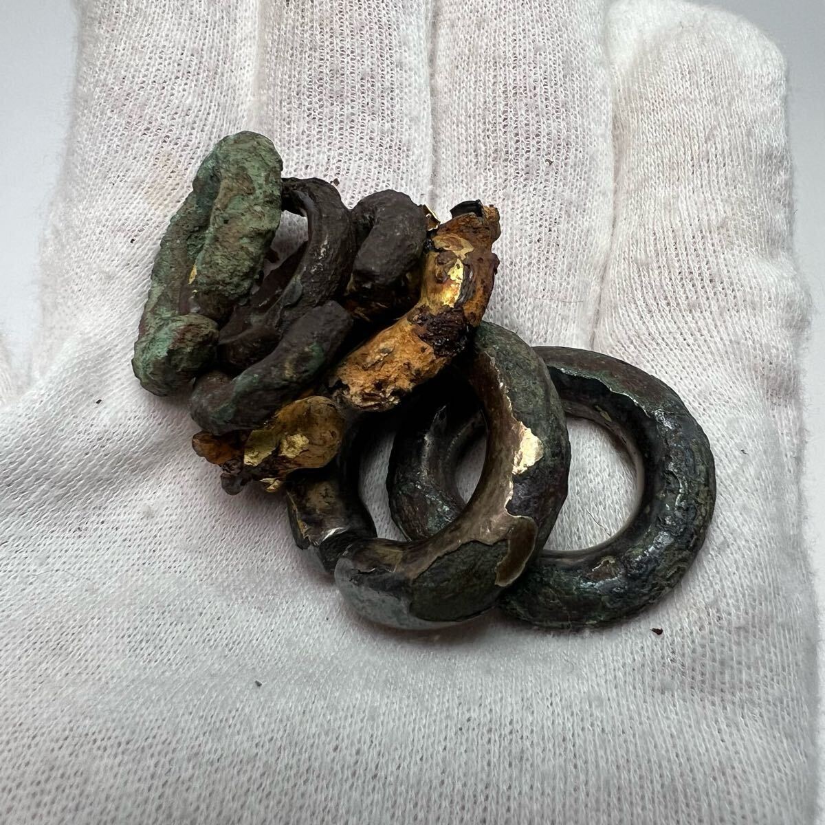 中国古美術 時代物 古銅 青銅器 古銅 鍍金 銅環 9点セット 中国 中国古美術 時代物 古銅 青銅器 古銅 鍍金 銅環 9点セット 中国