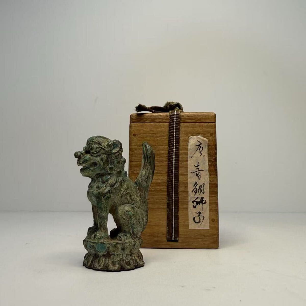 CY-中国古美術 時代物 銅製 青銅器 獅子 置物 文鎮 唐物 中国 CY-中国古美術 時代物 銅製 青銅器 獅子 置物 文鎮 唐物 中国
