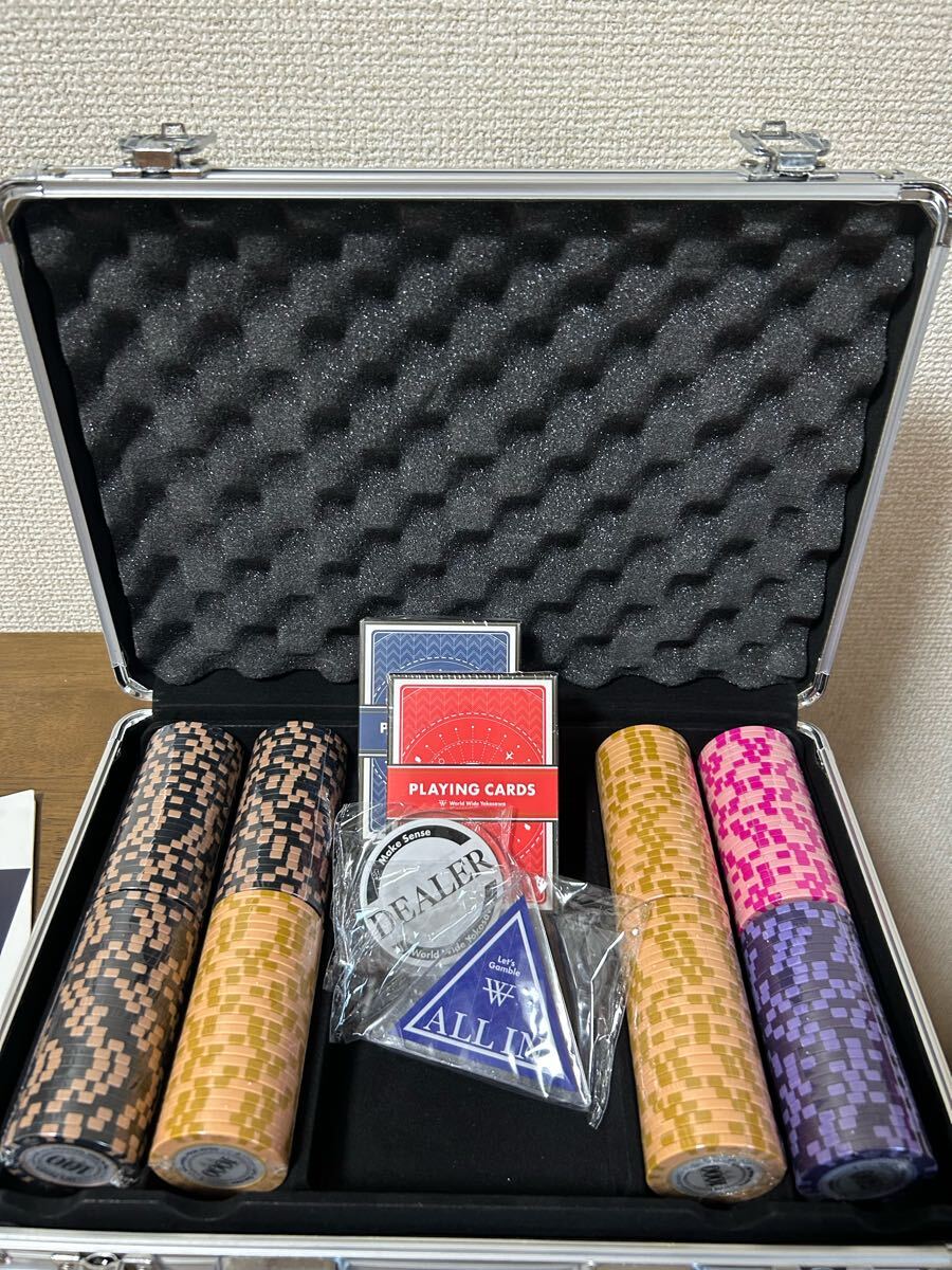 未使用品】世界のヨコサワ ポーカーチップセット ポーカーセット 未使用品】世界のヨコサワ ポーカーチップセット ポーカーセット