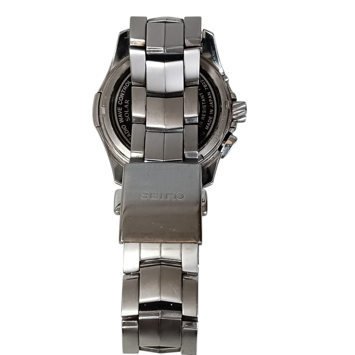 稼働 綺麗】425-2 SEIKO セイコー メンズ腕時計 電波ソーラー 稼働 綺麗】425-2 SEIKO セイコー メンズ腕時計 電波ソーラー