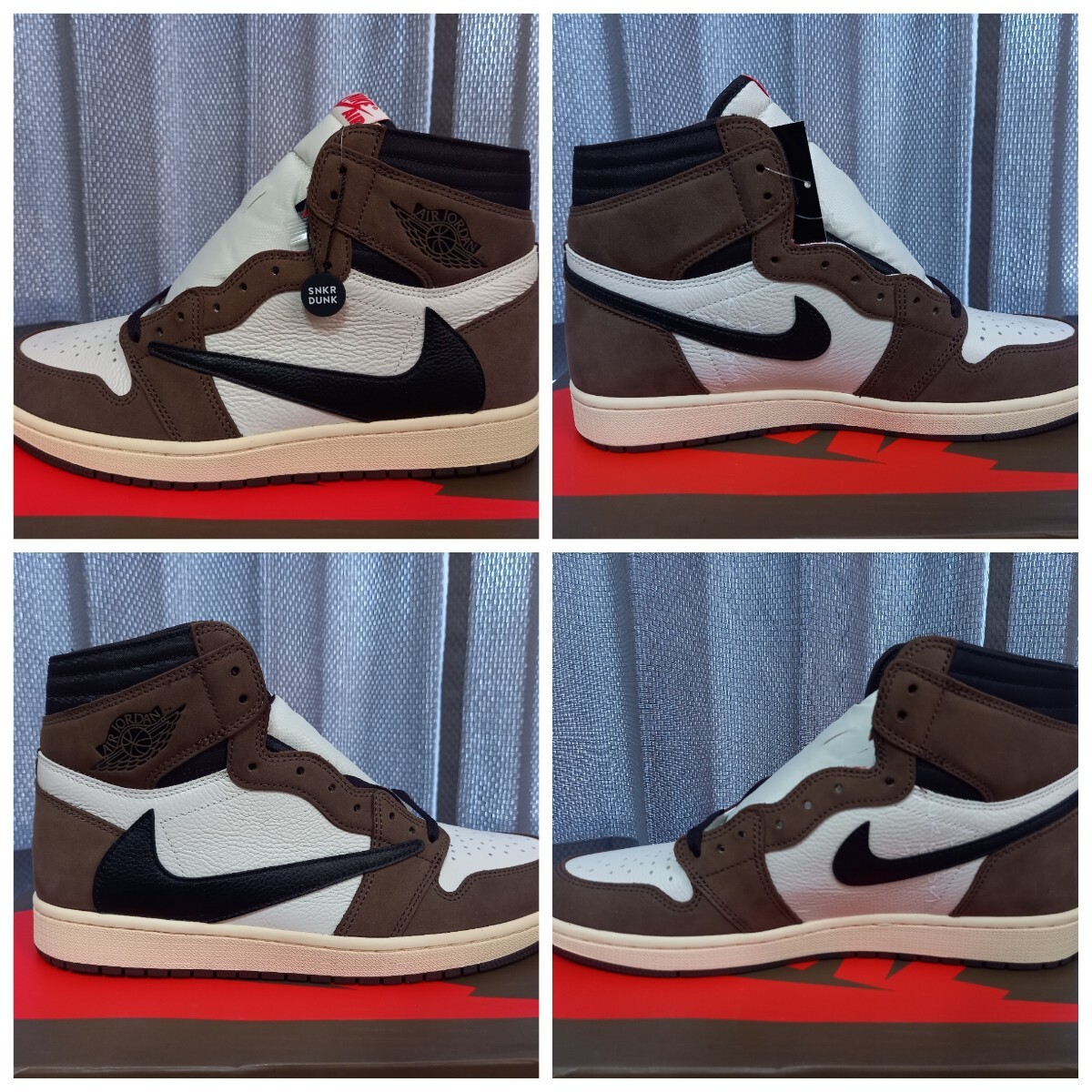 新品未使用】TRAVIS SCOTT×AIR JORDAN1 RETRO HI トラヴィス 新品未使用】TRAVIS SCOTT×AIR JORDAN1 RETRO HI トラヴィス