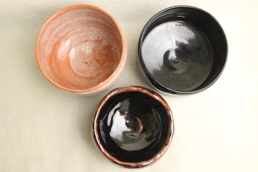 TB526抹茶碗 まとめて 5点 薩摩/金彩/玉龍山/黒楽/一陶窯/赤楽 TB526抹茶碗 まとめて 5点 薩摩/金彩/玉龍山/黒楽/一陶窯/赤楽