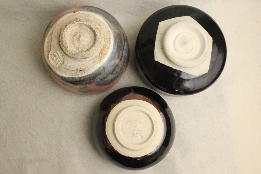 TB526抹茶碗 まとめて 5点◇薩摩/金彩/玉龍山/黒楽/一陶窯/赤楽 TB526抹茶碗 まとめて 5点◇薩摩/金彩/玉龍山/黒楽/一陶窯/赤楽