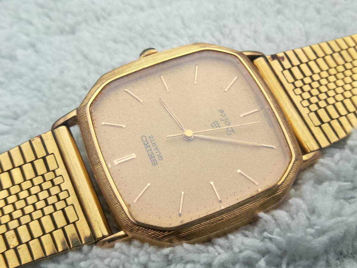 SEIKO Dolce セイコードルチェ 10K BASE ST.STEEL 10金ケース SEIKO Dolce セイコードルチェ 10K BASE ST.STEEL 10金ケース