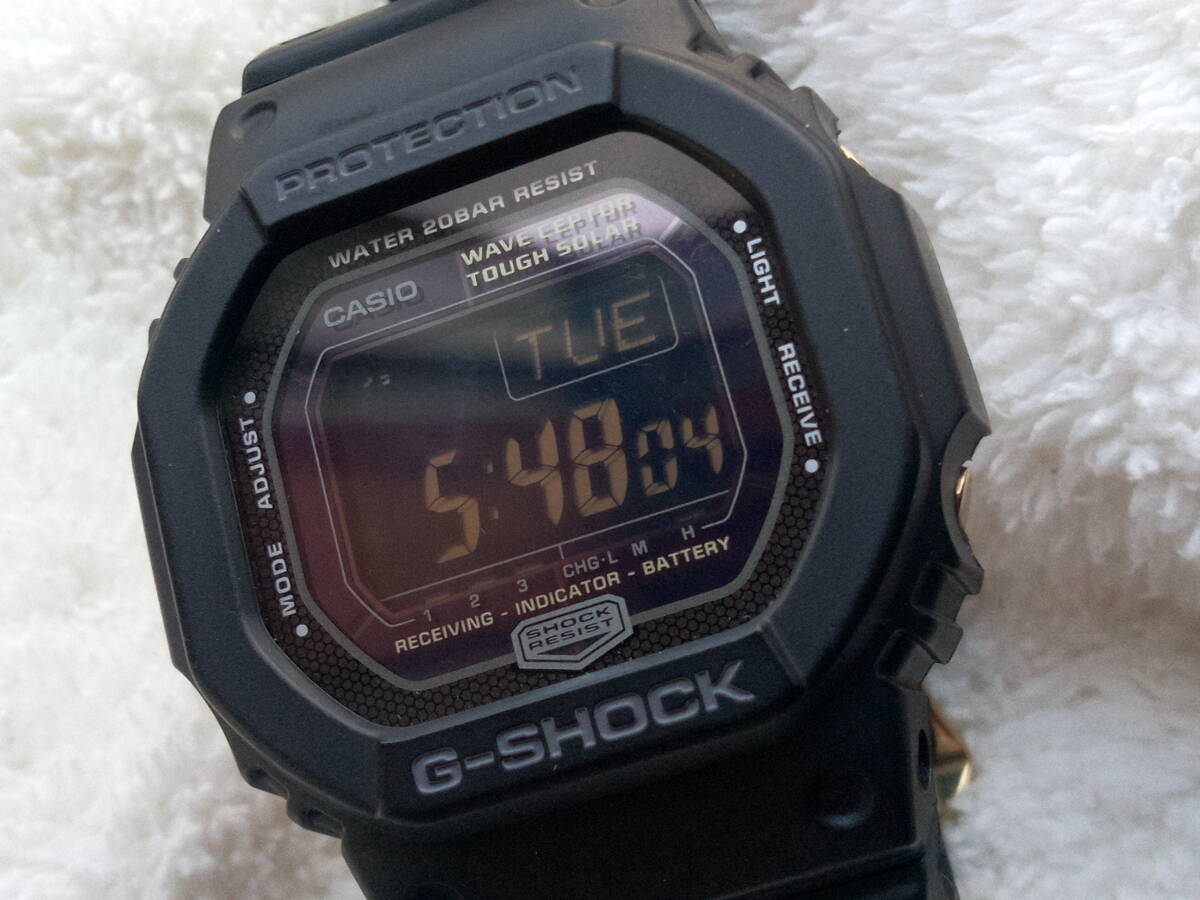 CASIO G-SHOCK THE G GW-5600BJ-1JF 電波ソーラー ブラック反転 CASIO G-SHOCK THE G GW-5600BJ-1JF 電波ソーラー ブラック反転