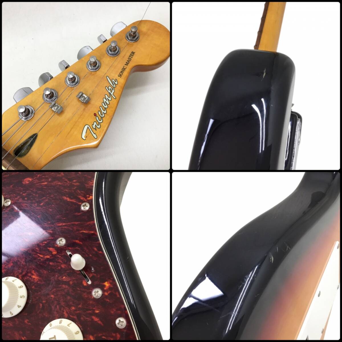 □ジャンク品!Triumph トライアンフ エレキギター SONIC MASTER □ジャンク品!Triumph トライアンフ エレキギター SONIC MASTER