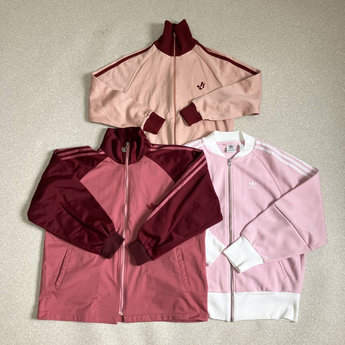 ○ adidas アディダス 3点 トラックジャケット アウター ○ adidas アディダス 3点 トラックジャケット アウター