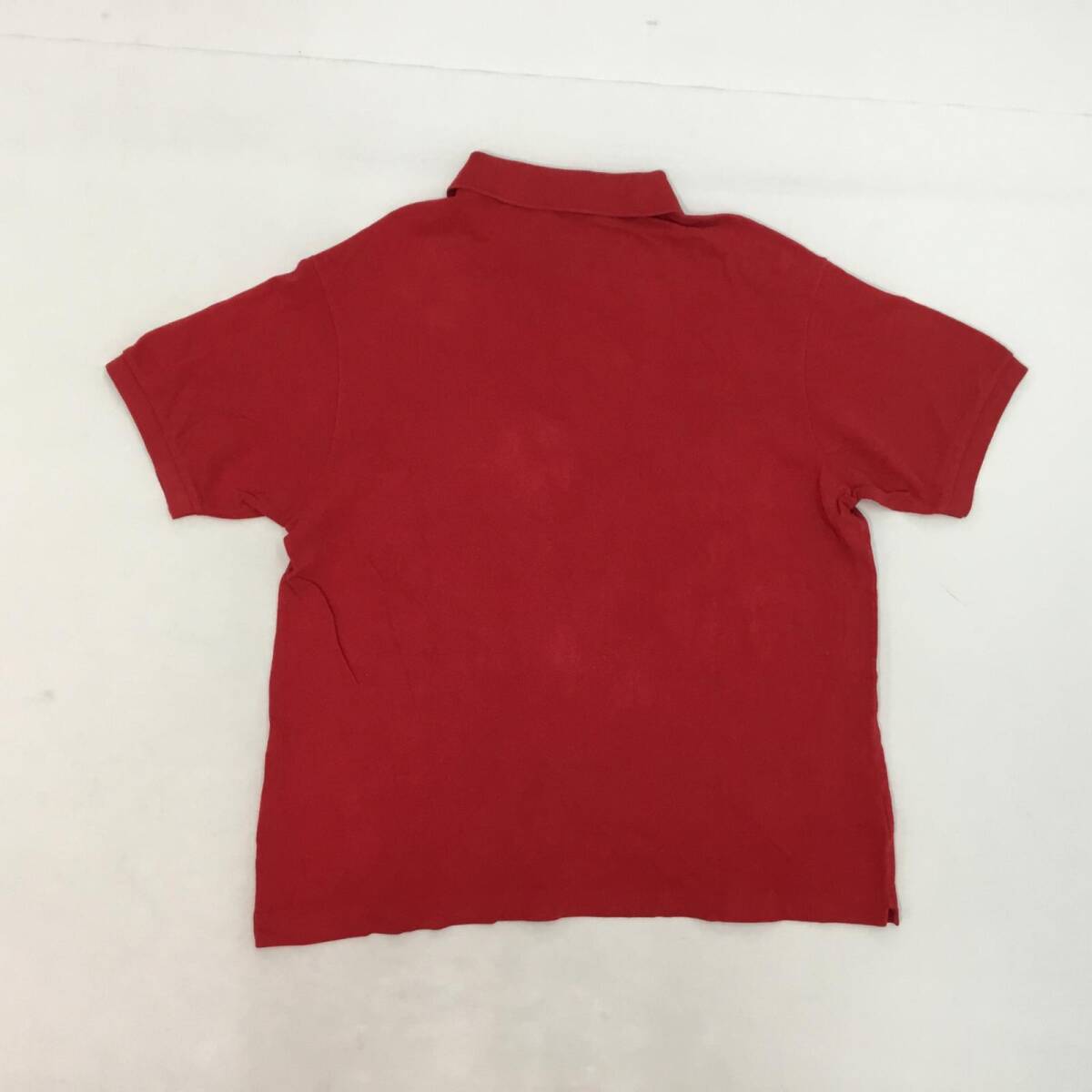 □LACOSTE ラコステ ポロシャツ トップス 半袖 コットン レッド □LACOSTE ラコステ ポロシャツ トップス 半袖 コットン レッド
