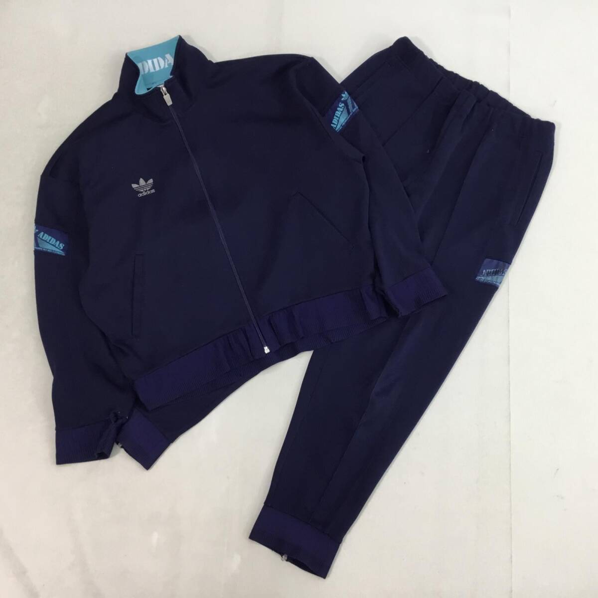 □ 90's adidas アディダス セットアップ ネイビー サイズ L □ 90's adidas アディダス セットアップ ネイビー サイズ L
