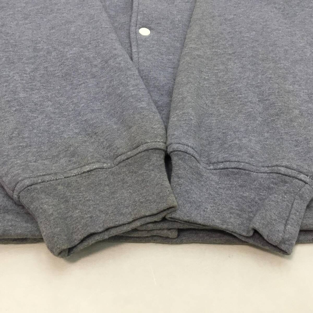 □STUSSY ステューシー スウェット コーチジャケット グレー XL □STUSSY ステューシー スウェット コーチジャケット グレー XL