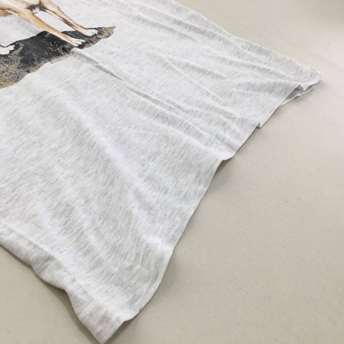 □90s USA製 Hanes ヘインズ Tシャツ トップス 半袖 グレー M □90s USA製 Hanes ヘインズ Tシャツ トップス 半袖 グレー M