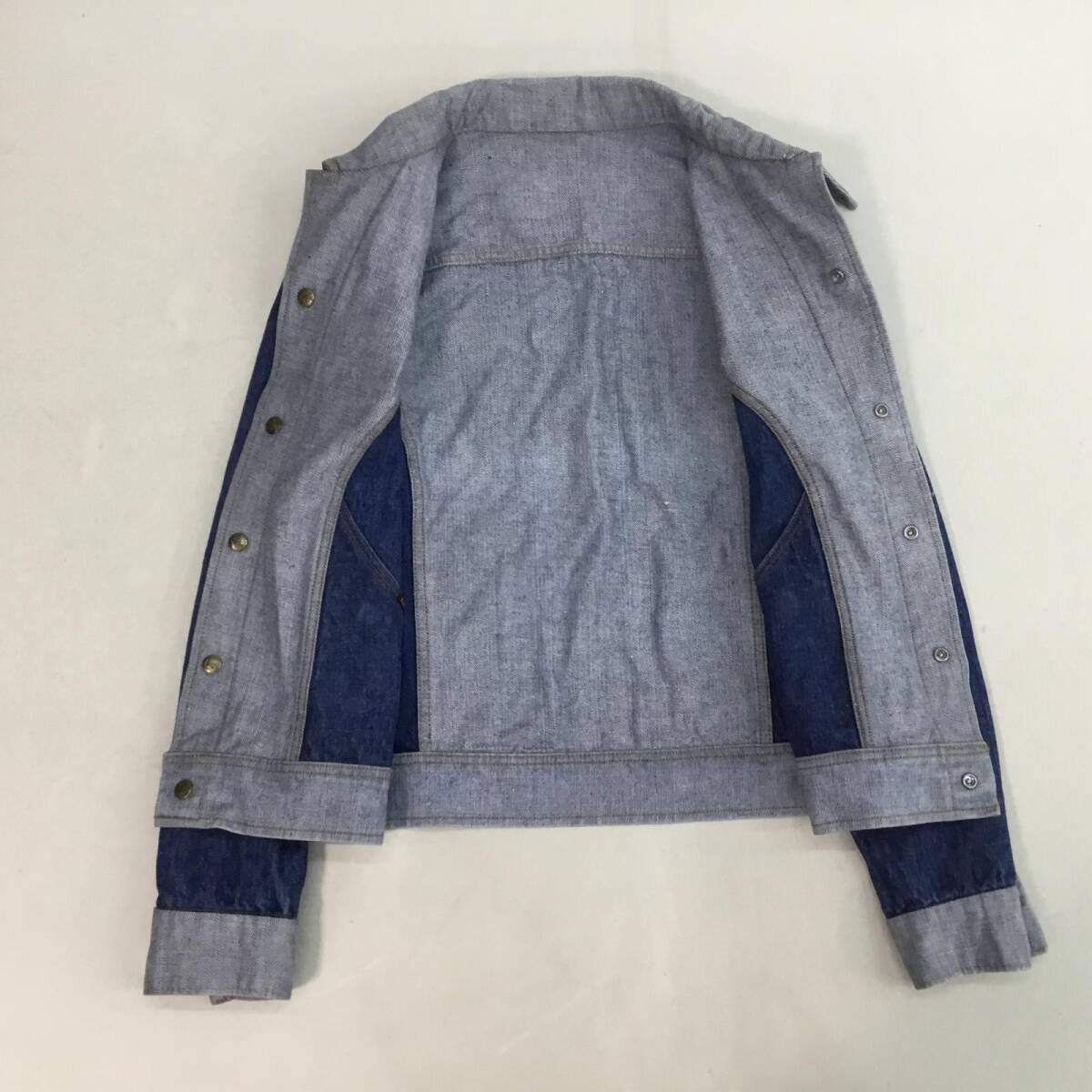 □ 70's USA製 Lee リー デニムジャケット ブルー サイズ 不明 □ 70's USA製 Lee リー デニムジャケット ブルー サイズ 不明