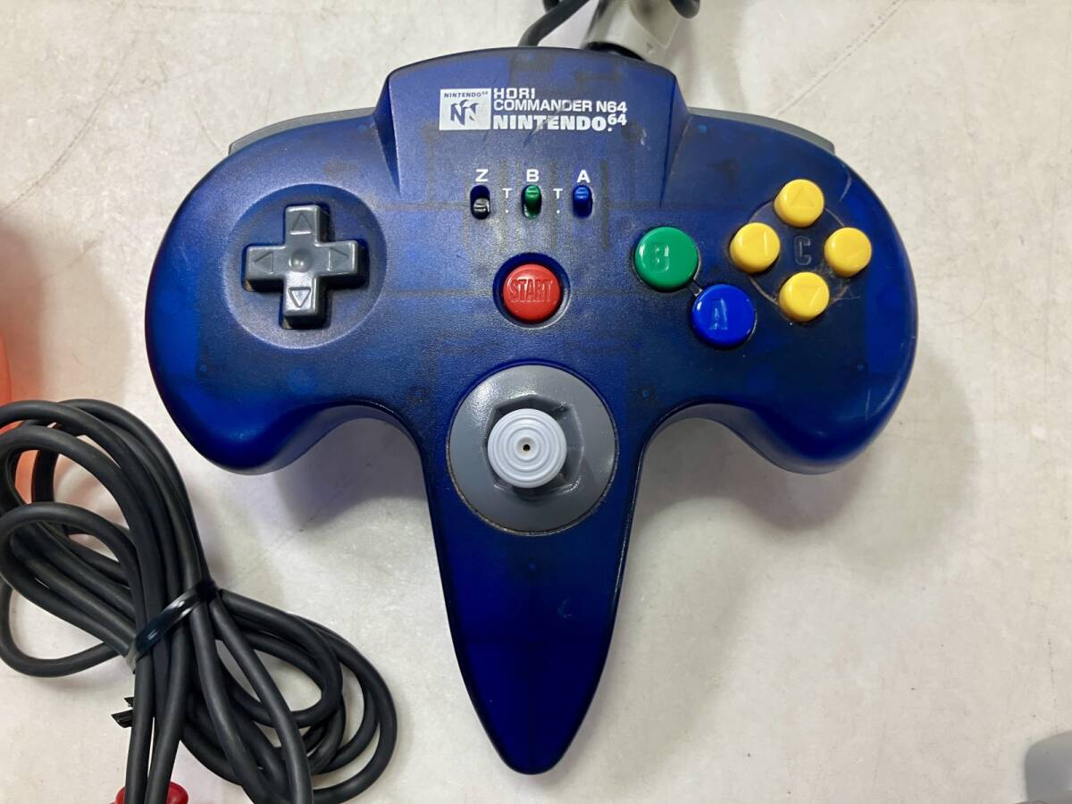 ☆ 任天堂 ニンテンドー64 コントローラー 4個まとめ クリア ☆ 任天堂 ニンテンドー64 コントローラー 4個まとめ クリア