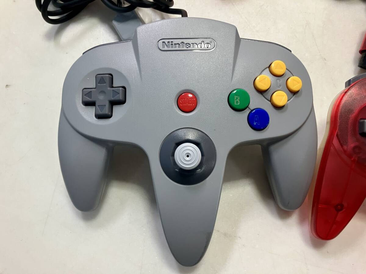 ☆ 任天堂 ニンテンドー64 コントローラー 4個まとめ クリア ☆ 任天堂 ニンテンドー64 コントローラー 4個まとめ クリア