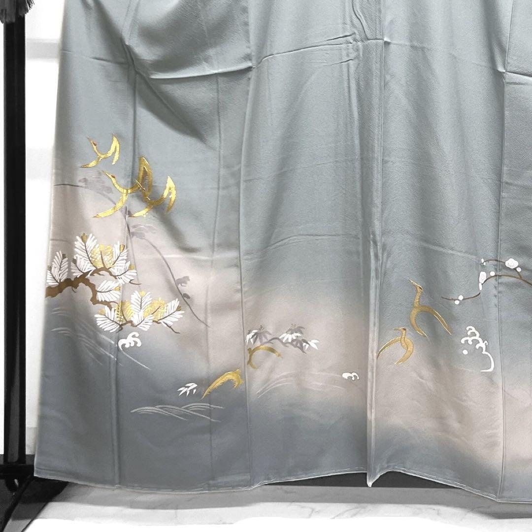 未着用 色留袖 鶴 亀 松竹梅 金駒刺繍 金彩 着物 014a d|Yahoo 未着用 色留袖 鶴 亀 松竹梅 金駒刺繍 金彩 着物 014a d|Yahoo