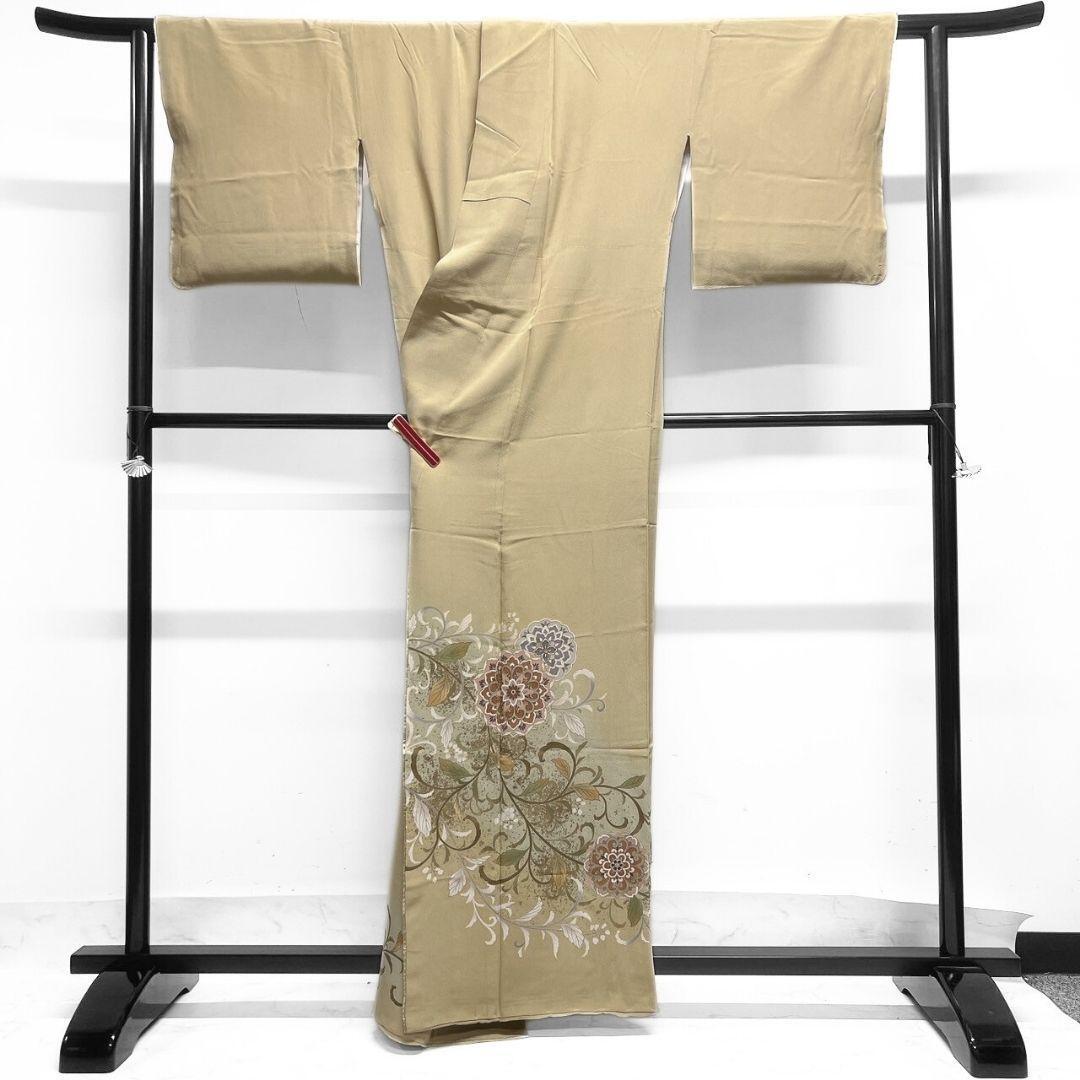 作家もの 金彩 華紋 リーフ模様 色留袖 着物 015a p|Yahoo 作家もの 金彩 華紋 リーフ模様 色留袖 着物 015a p|Yahoo