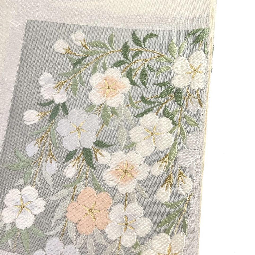 人気アイテムランキング(新品)  袋帯 色紙 枝垂れ桜 七宝 桔梗 唐花 着物 021a d｜Yahoo!フリマ 着物・浴衣