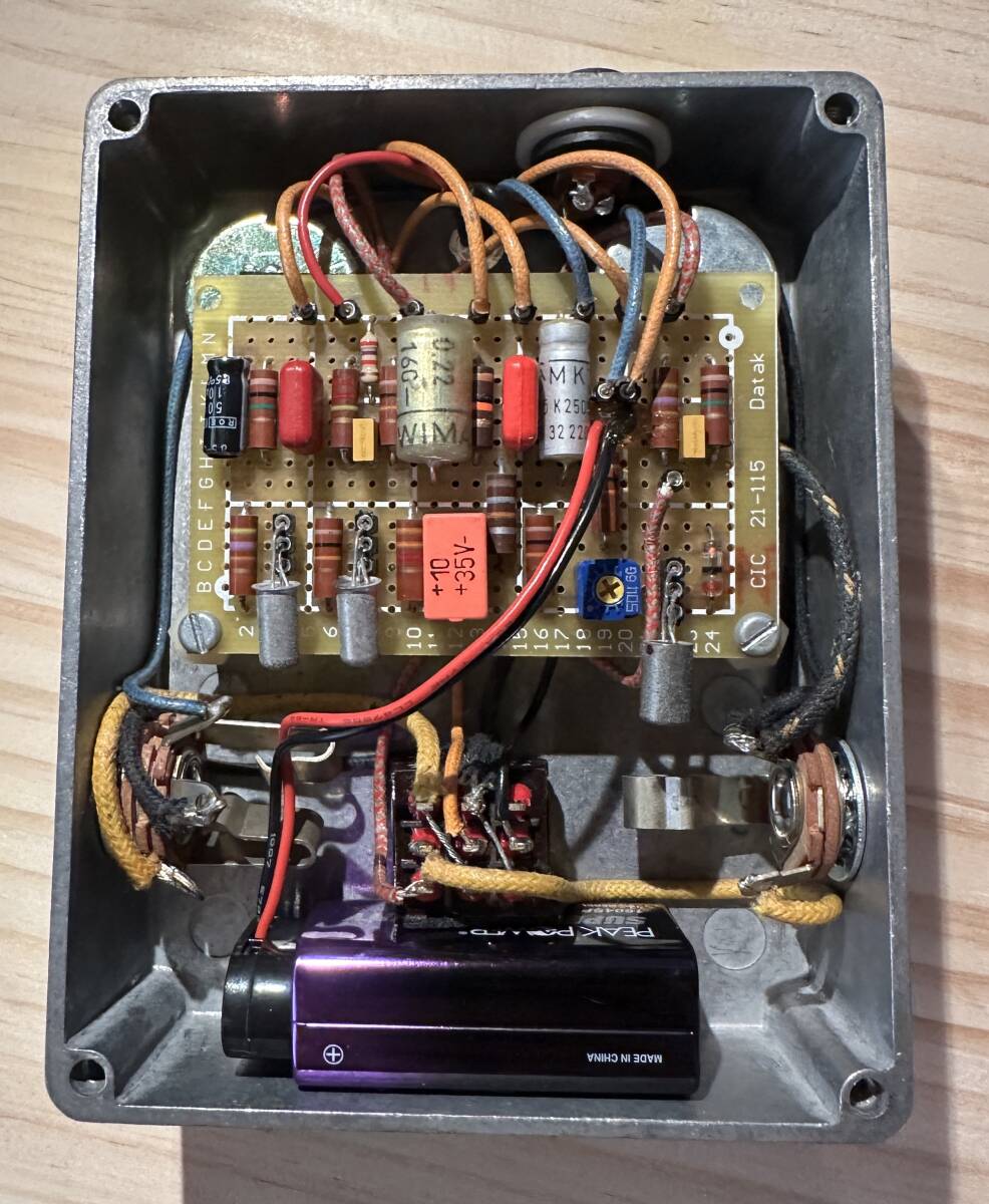 tonebender fulltoneスイッチ 自作FUZZ ビンテージパーツ ゲルマ tonebender fulltoneスイッチ 自作FUZZ ビンテージパーツ ゲルマ