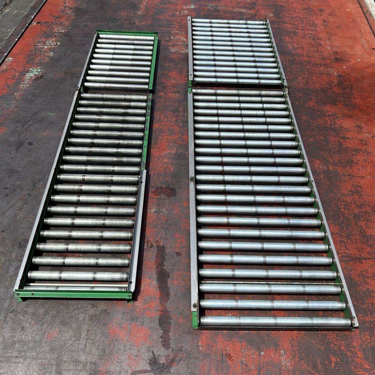 くT443 テラウチ 寺内製作所 ローラーコンベア セット