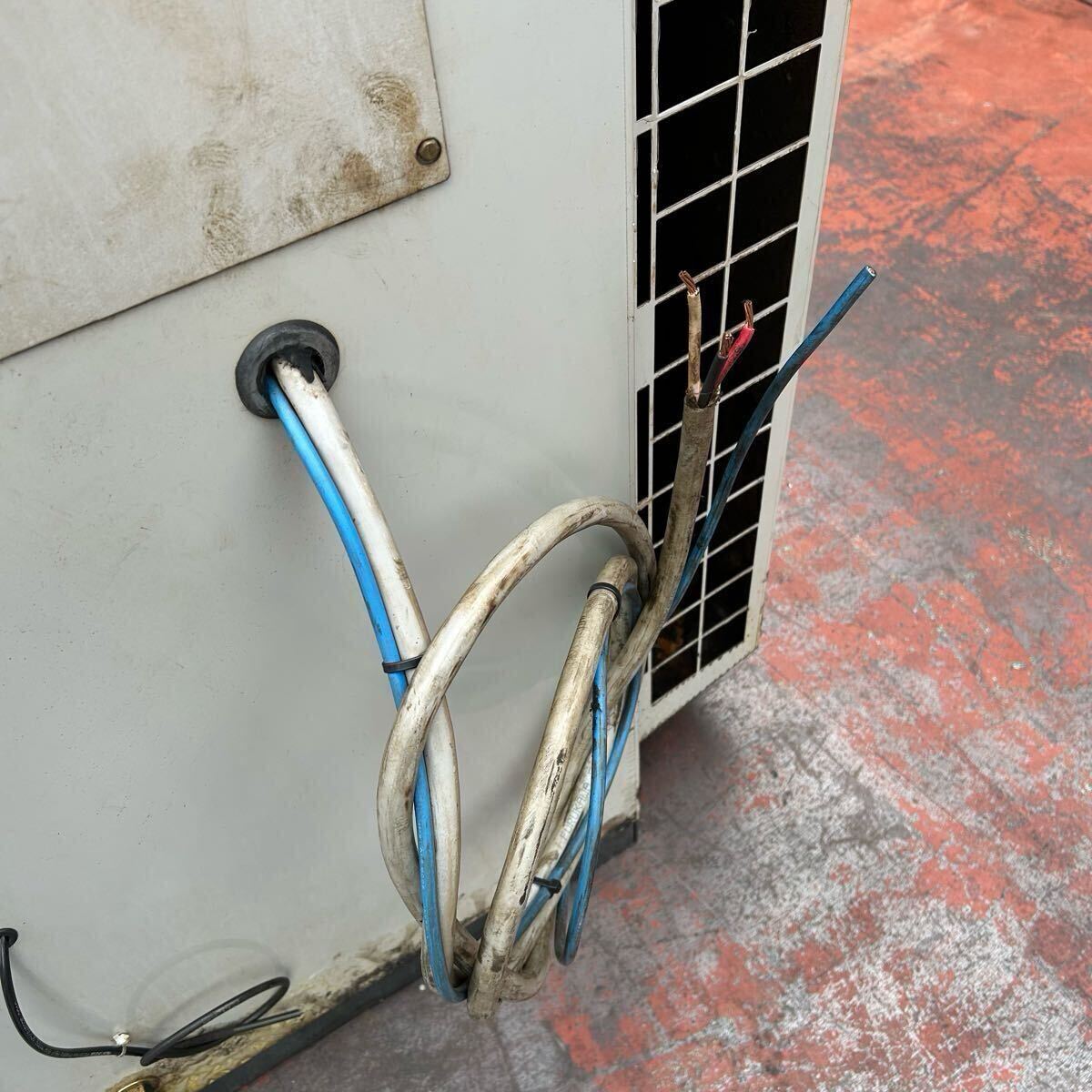 T533 アネスト岩田 コンプレッサー COMG PAC CLP55B-8.5D ドライヤー付き 200V 50Hz 5.5kW 7.5馬力 タンク70L【動作確認済】の画像10