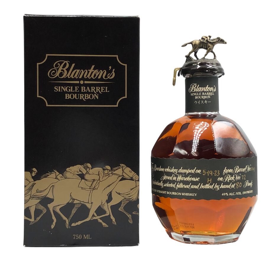 ブラントン シングルバレル ブラックラベル 2023 750ml 40 ブラントン シングルバレル ブラックラベル 2023 750ml 40