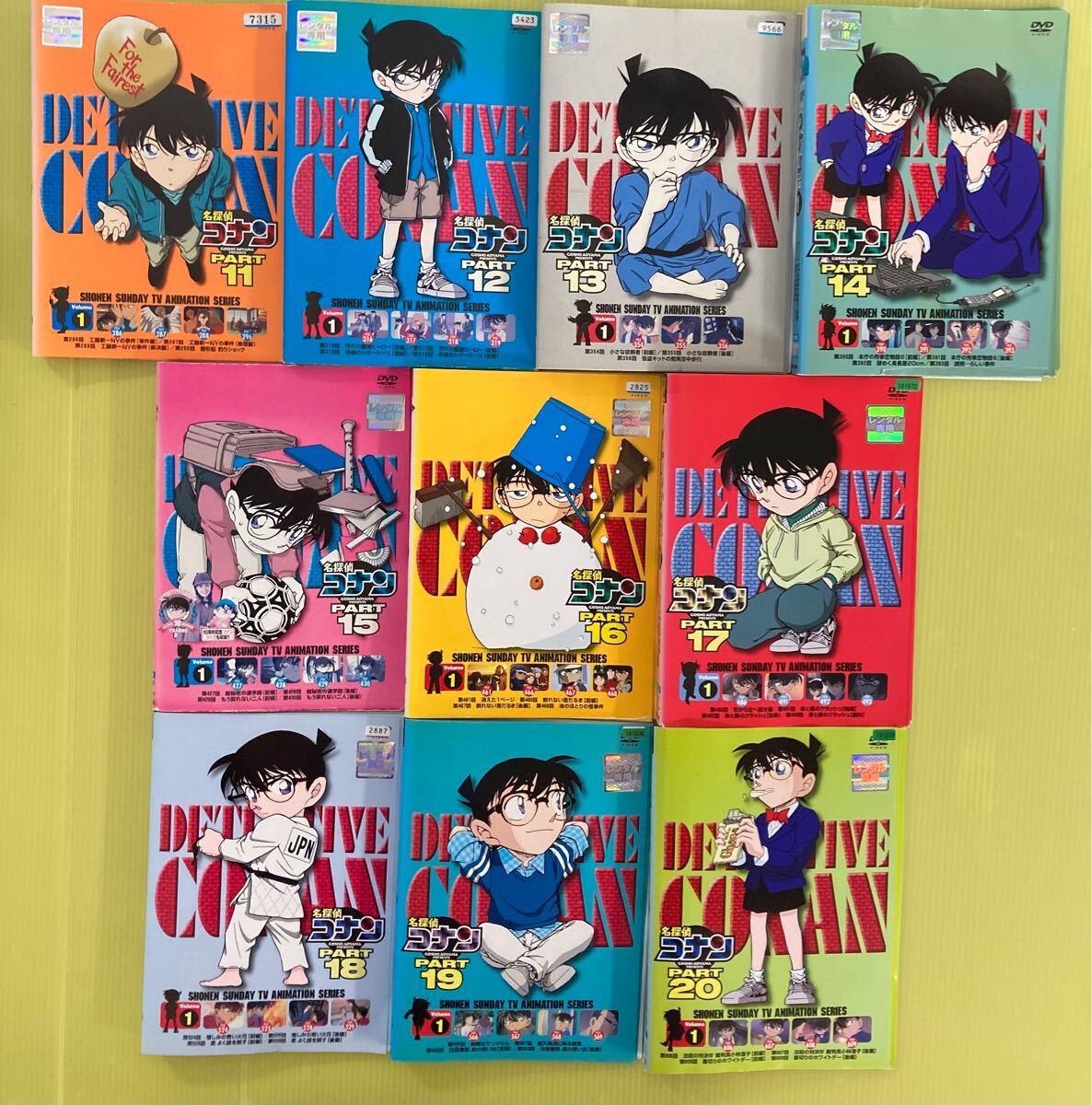 名探偵コナン PART11〜20 全96巻セット 管理番号22409 DVD 名探偵コナン PART11〜20 全96巻セット 管理番号22409 DVD