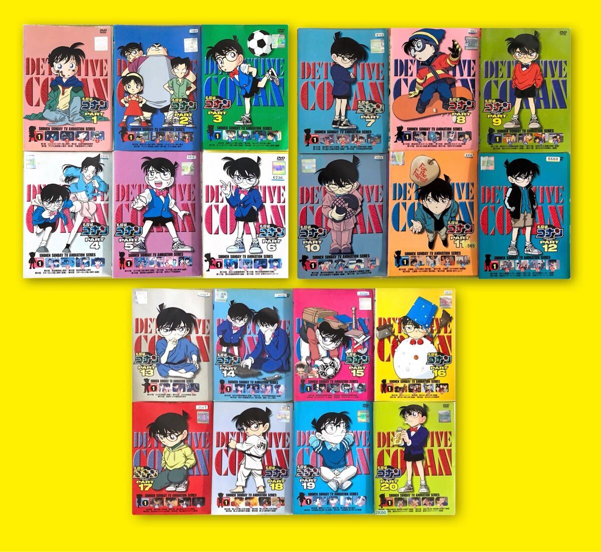 名探偵コナン TV版 PART1〜20 全173巻セット 管理番号22375 DVD 名探偵コナン TV版 PART1〜20 全173巻セット 管理番号22375 DVD