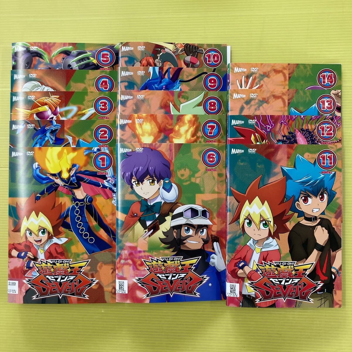 遊戯王 SEVENS 14巻全巻セット 管理番号31754 DVD レンタル落ち 遊戯王 SEVENS 14巻全巻セット 管理番号31754 DVD レンタル落ち