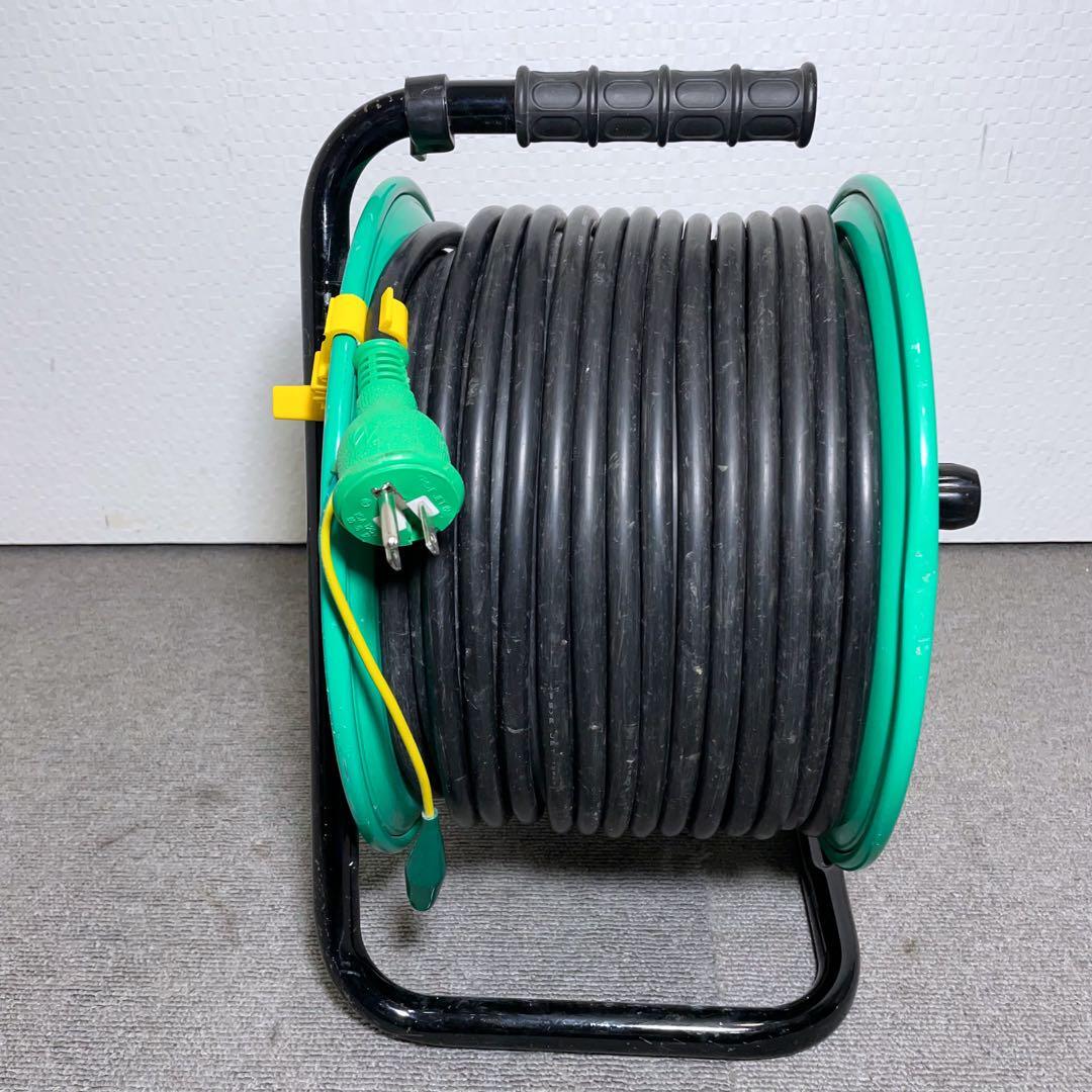 日動工業 FW-E53 屋外用 防雨防塵型コードリール 50m 電工ドラム 日動工業 FW-E53 屋外用 防雨防塵型コードリール 50m 電工ドラム