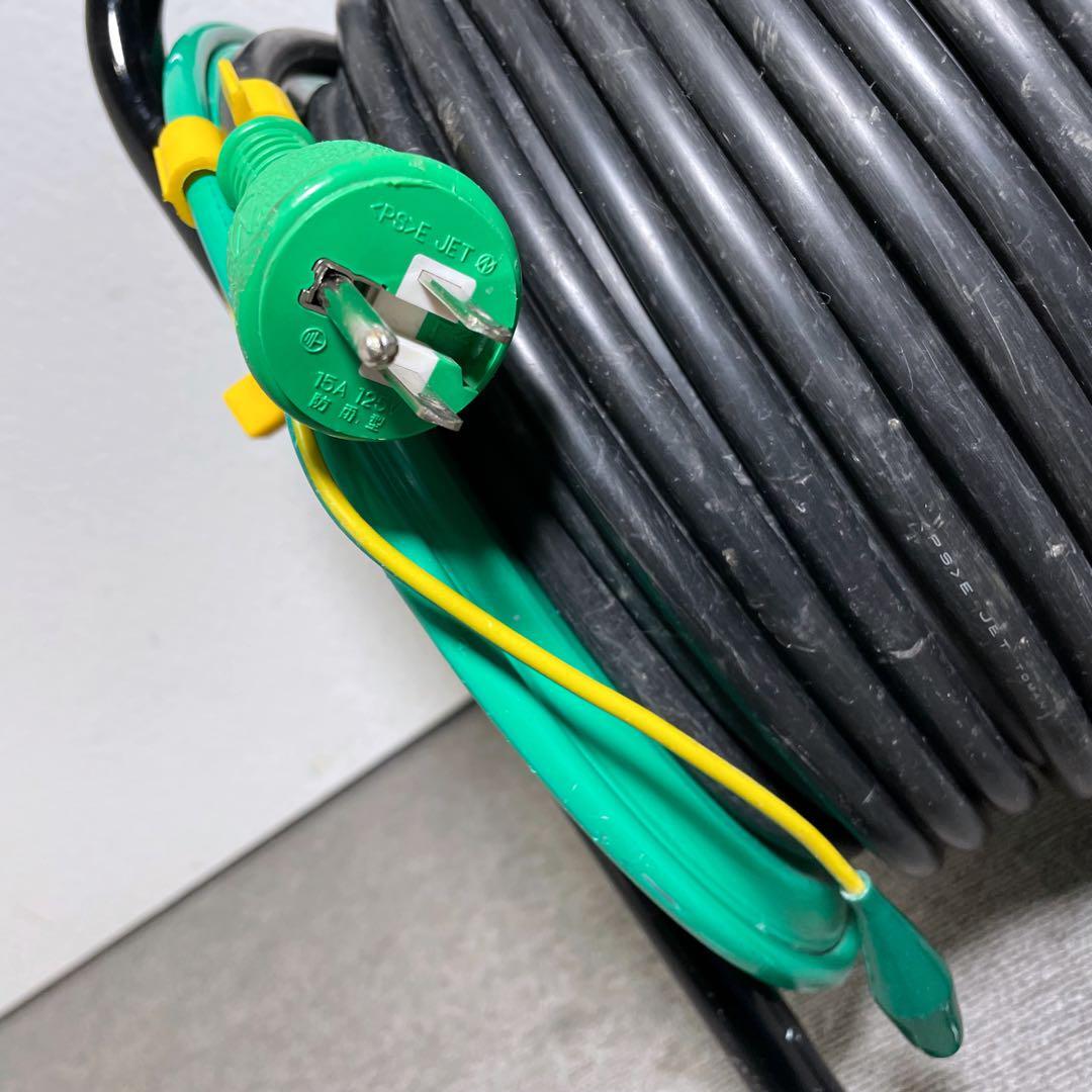 日動工業 FW-E53 屋外用 防雨防塵型コードリール 50m 電工ドラム 日動工業 FW-E53 屋外用 防雨防塵型コードリール 50m 電工ドラム