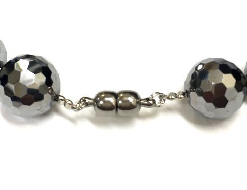 希少】テラヘルツ鉱石12mm128面カットネック 超遠赤外線 一円