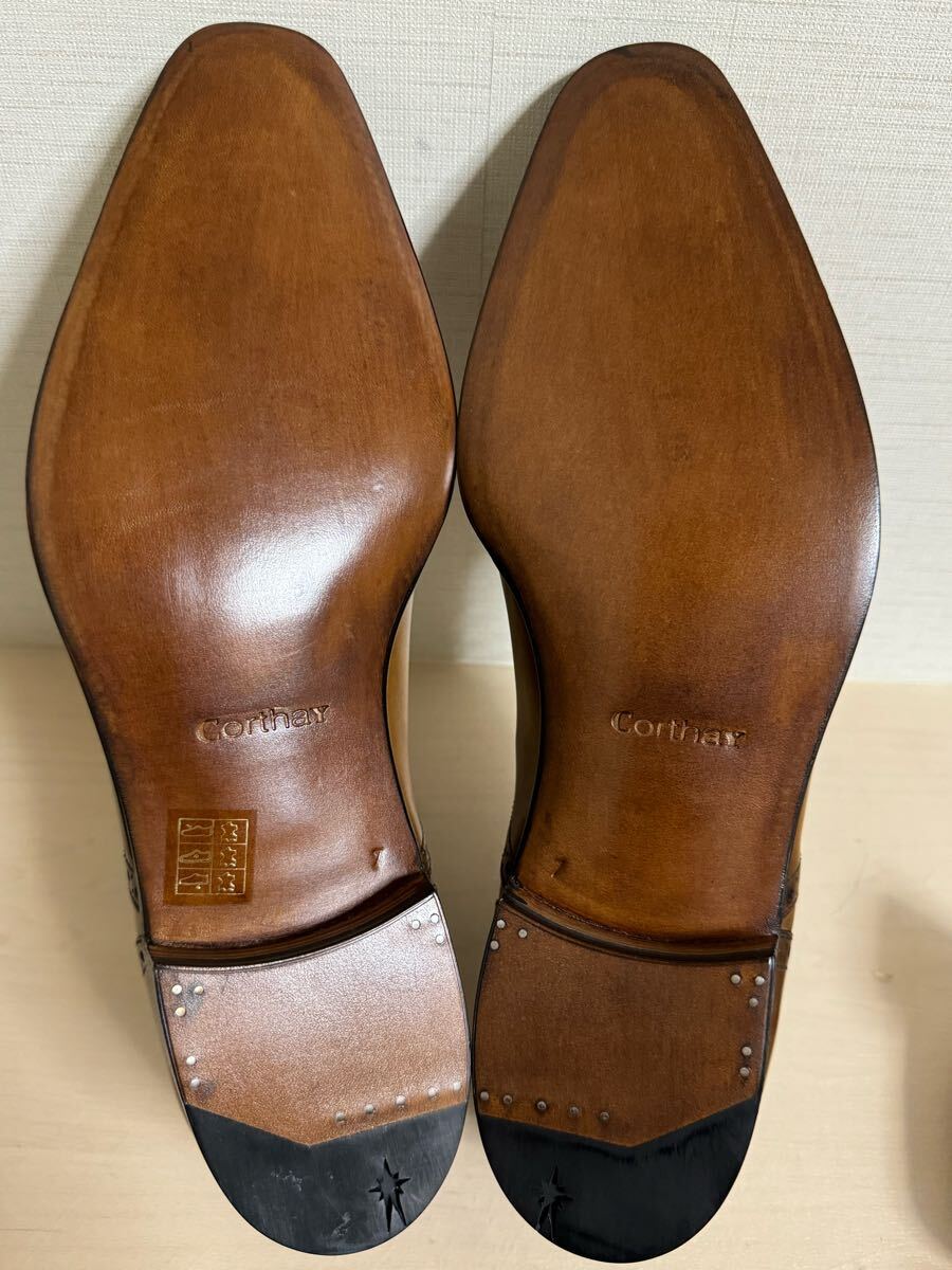 新品 Corthay コルテ BUCY ブシー ブラウン ライトブラウン 新品 Corthay コルテ BUCY ブシー ブラウン ライトブラウン