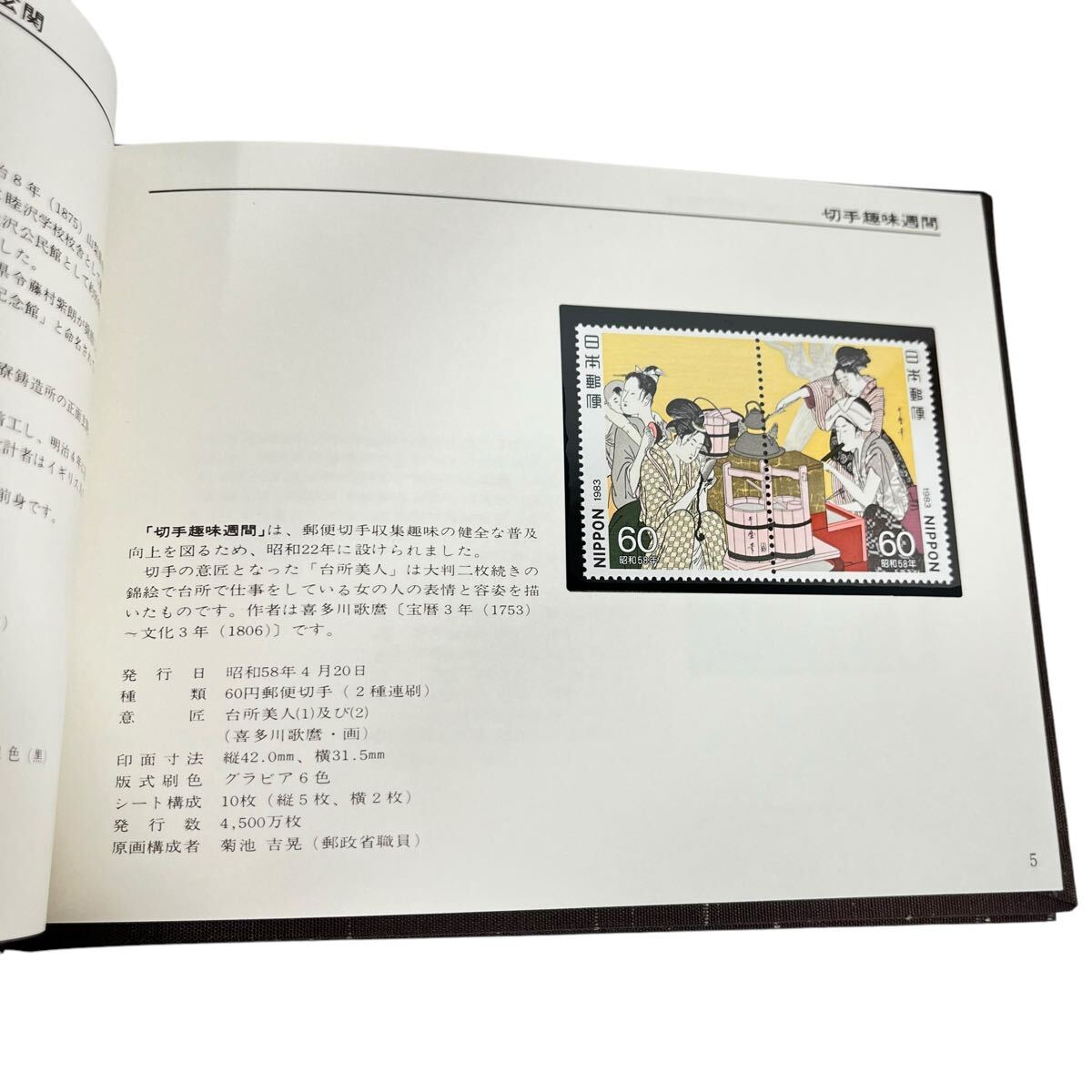 D128cc 特殊切手帳 1981年版 額面約24400円 15冊 Japanese D128cc 特殊切手帳 1981年版 額面約24400円 15冊 Japanese