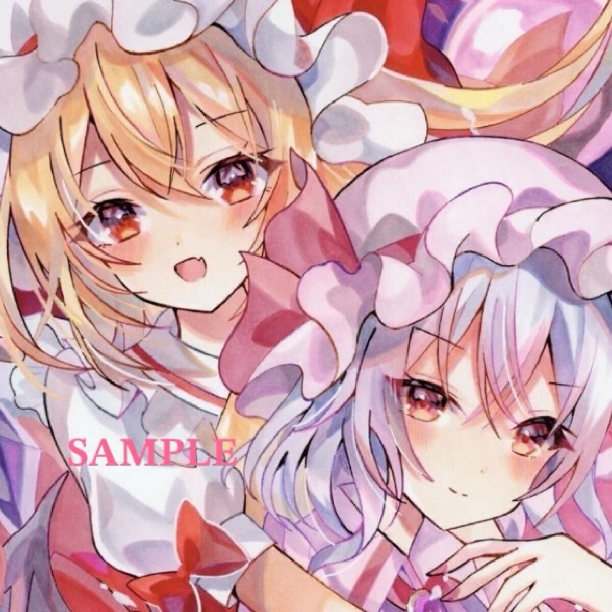 手描きイラスト* 東方Project *色紙(Mサイズ21.2cm×18.2cm 手描きイラスト* 東方Project *色紙(Mサイズ21.2cm×18.2cm