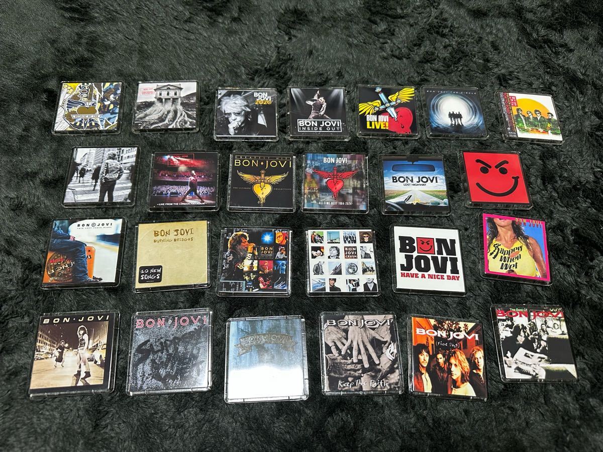 Bon Jovi アルバム ジャケット マグネットホルダー Bon Jovi アルバムジャケ マグネットホルダー