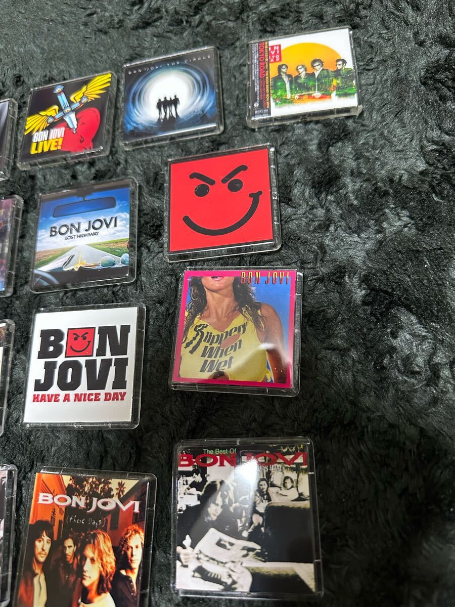 Bon Jovi アルバム ジャケット マグネットホルダー Bon Jovi アルバムジャケ マグネットホルダー