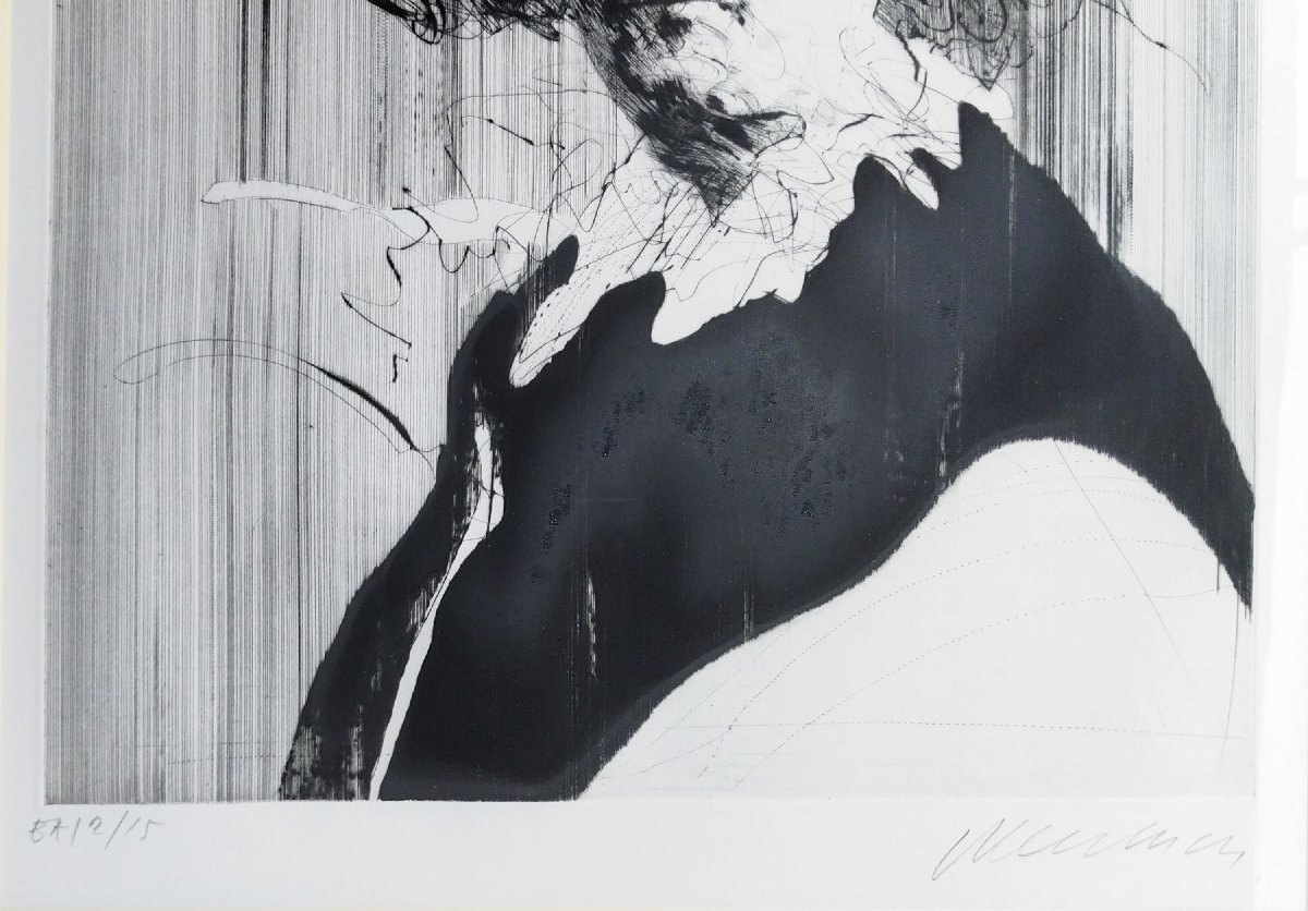 真作保証品『クロード・ワイズバッシュ オリジナル大判銅版画