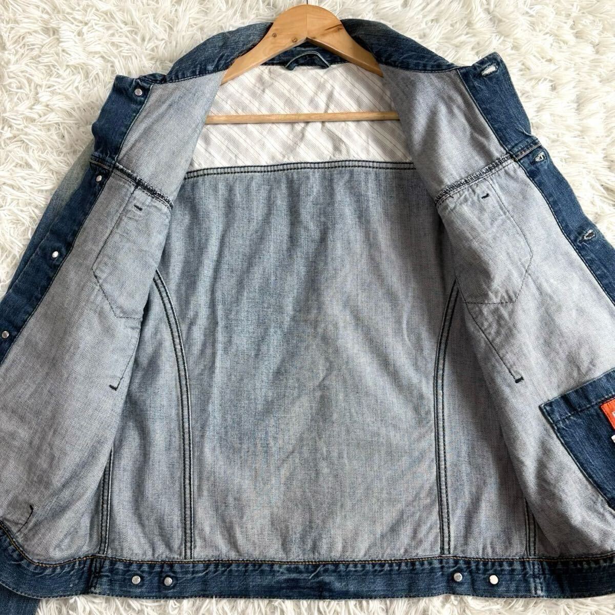 極上の風合い!!!XL相当◎ヒューゴボス HUGO BOSS デニム 極上の風合い!!!XL相当◎ヒューゴボス HUGO BOSS デニム