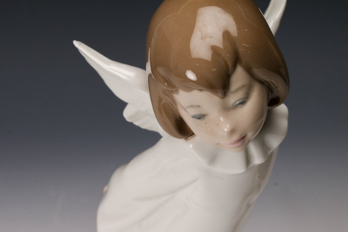 SAG】LLADRO リヤドロ 『天使の考えごと』『可愛いお祈り』4960 SAG】LLADRO リヤドロ 『天使の考えごと』『可愛いお祈り』4960