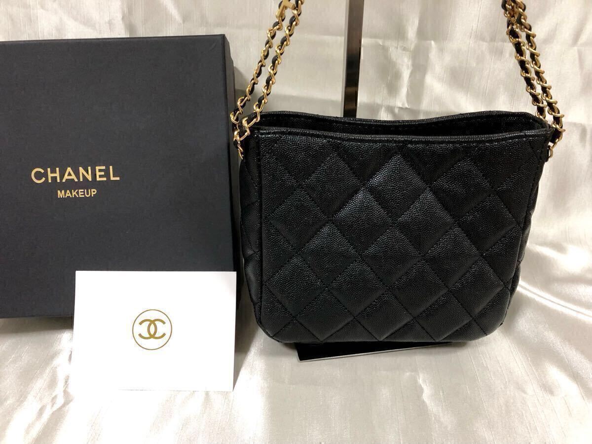 新品 CHANEL シャネル ノベルティ ショルダーバッグ ゴールド 新品 CHANEL シャネル ノベルティ ショルダーバッグ ゴールド