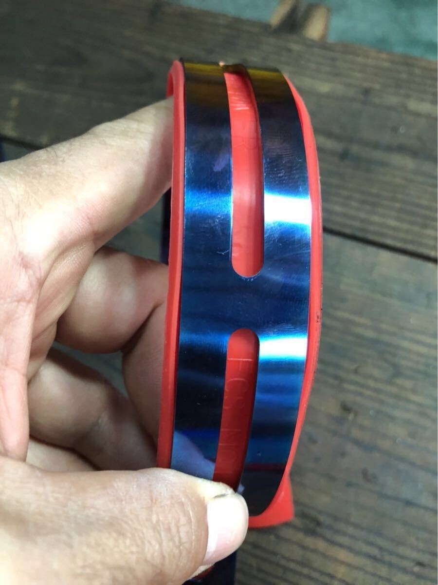 シグナスX チタンカラー 補修用マフラーバンド スプリングセット オールステンレス 汎用 SE 12 SE44 SEA5J SED8J 110mm サイレンサーバンド