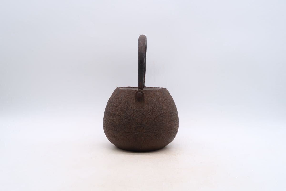 鉄瓶 釜師 造 煎茶道具 茶道具 金属工芸 急須 時代物 湯沸 銅蓋 鉄瓶 釜師 造 煎茶道具 茶道具 金属工芸 急須 時代物 湯沸 銅蓋