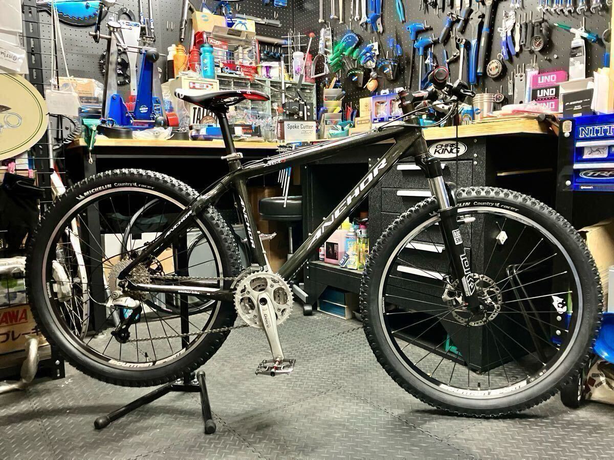 中古 ANCHOR XHM9 2007年モデル 26インチ 440mm カーボン 中古 ANCHOR XHM9 2007年モデル 26インチ 440mm カーボン