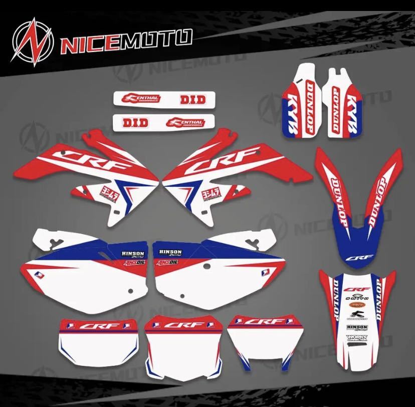 【送料無(wú)料】グラフィックステッカー,パーソナライズされたギフト,ホンダcrf250x crf 250x 2004-2012 2007 2008 2009,2010