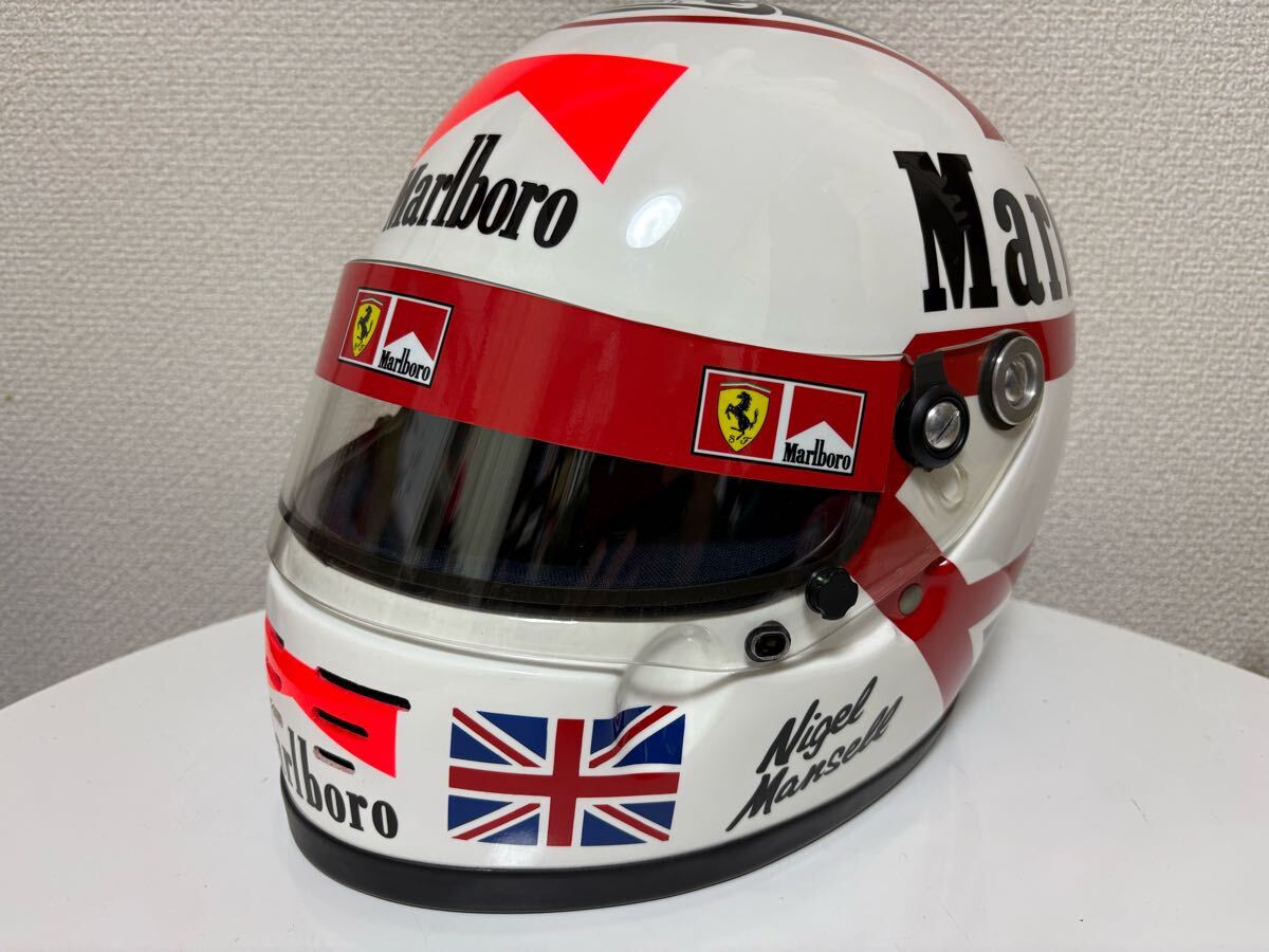 ナイジェル・マンセル フェラーリ F1 レプリカヘルメット 1989 ナイジェル・マンセル フェラーリ F1 レプリカヘルメット 1989