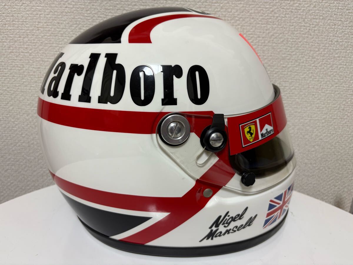 ナイジェル・マンセル フェラーリ F1 レプリカヘルメット 1989 ナイジェル・マンセル フェラーリ F1 レプリカヘルメット 1989