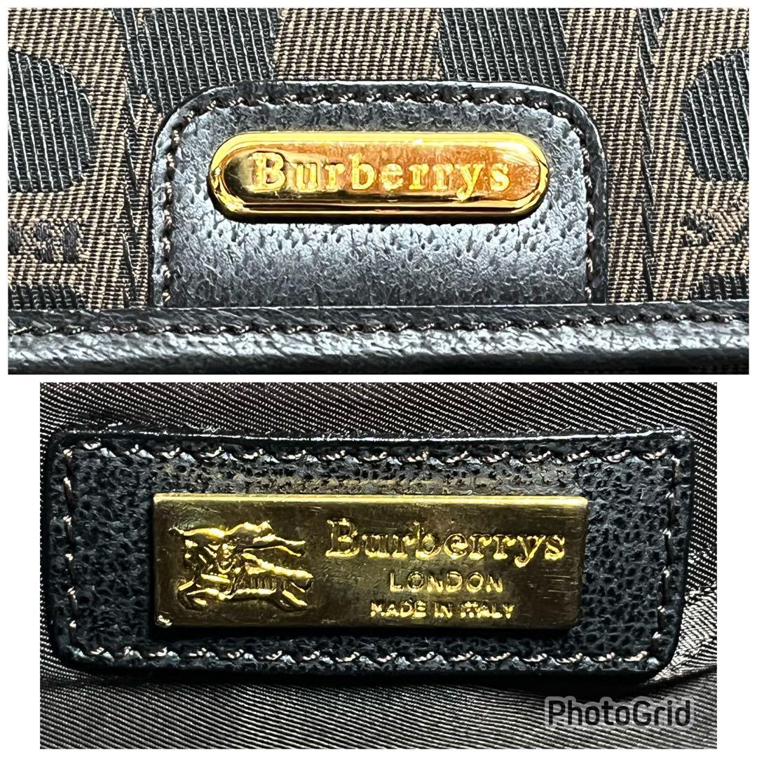 希少】Burberry's バーバリーズ 2way A4 ロゴ ビジネスバッグ 希少】Burberry's バーバリーズ 2way A4 ロゴ ビジネスバッグ